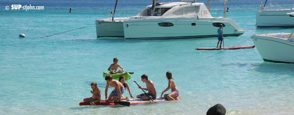 SUP Lessons for Families St. John
